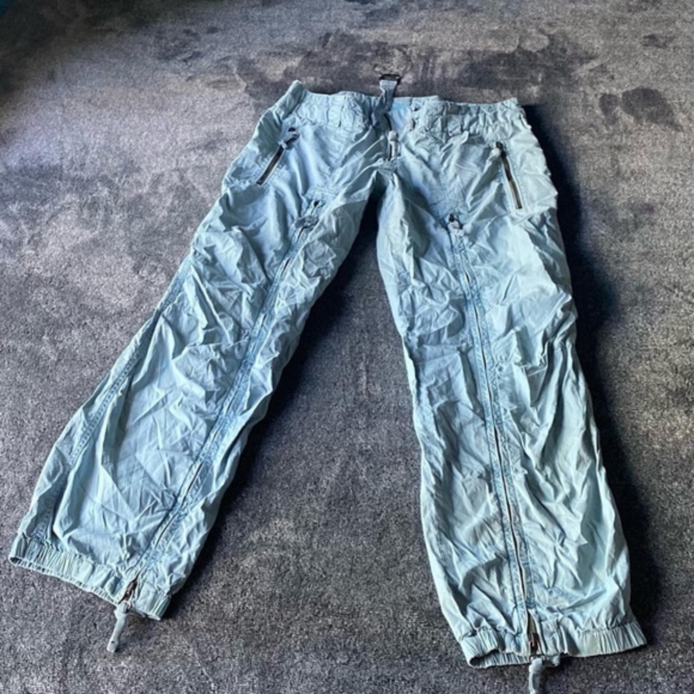 JXS blue Y2K cargo pants ( 3‎ )
